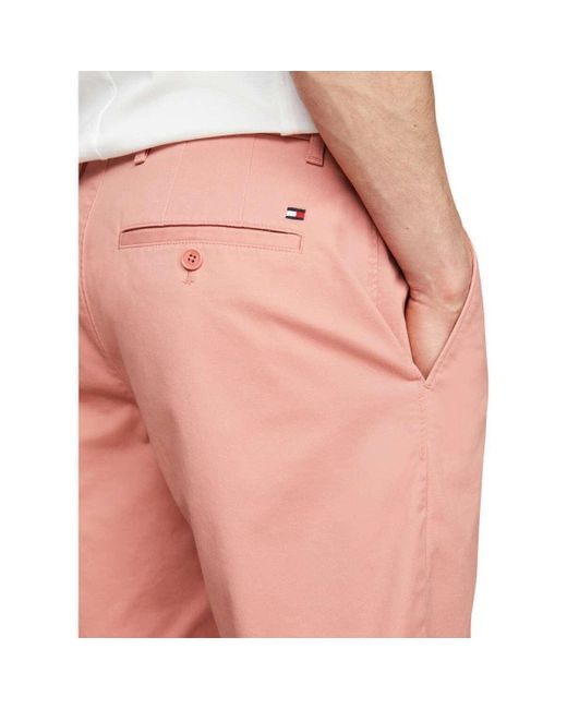 Short 163211VTPE24 Tommy Hilfiger pour homme en coloris Pink