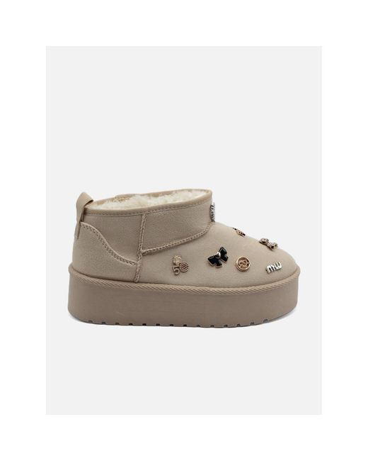 Bottines 6516 C M en coloris Gray