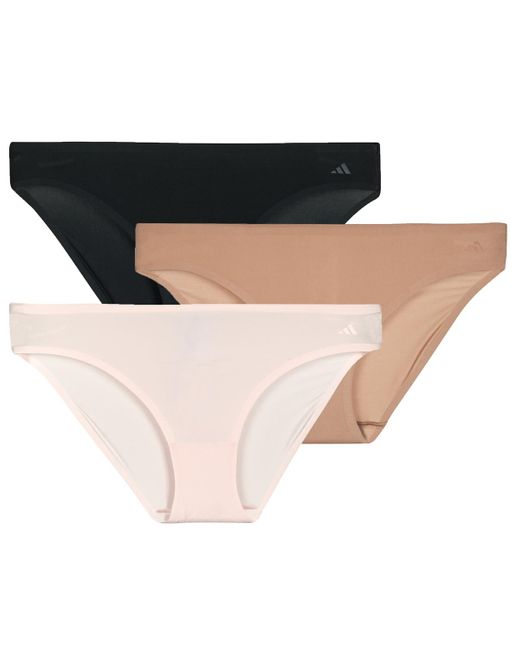Culotte E Slip Active Light Flex Pack De 3 di Adidas in Natural