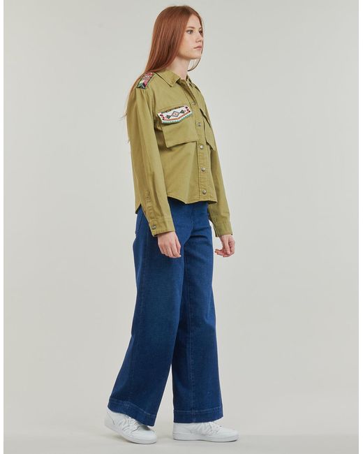ONLY Parka Jas Onlfox in het Green