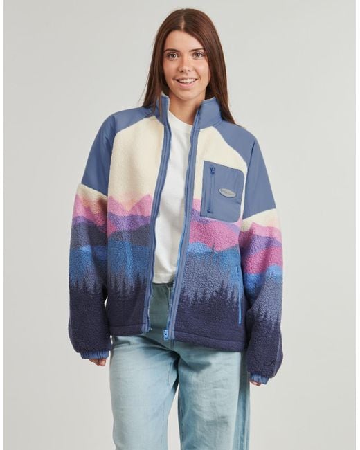 Rip Curl Blue Fleecepullover Oceanic Anti-Series Zt Polar