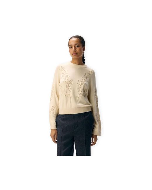 Pull Noos Laney Rubin Knit - Sandshell Object en coloris Natural