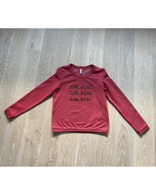 Sweatshirts Sweat I Code en coloris Red