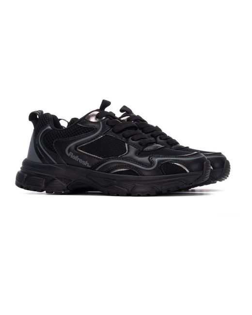 Baskets 17621303 Refresh en coloris Black