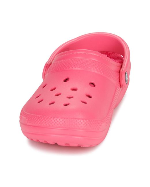 Sabots Classic Lined Clog CROCSTM en coloris Pink