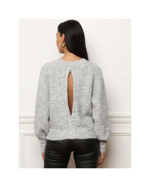Pull Pulls Pour Femme La Modeuse en coloris Gray