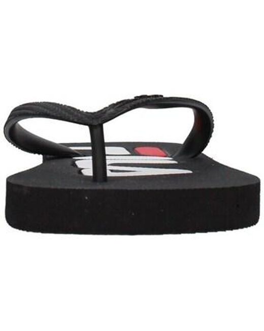 Tongs 1010349 Fila en coloris Black