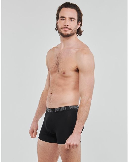PUMA Boxers Basic X6 in het Black voor heren