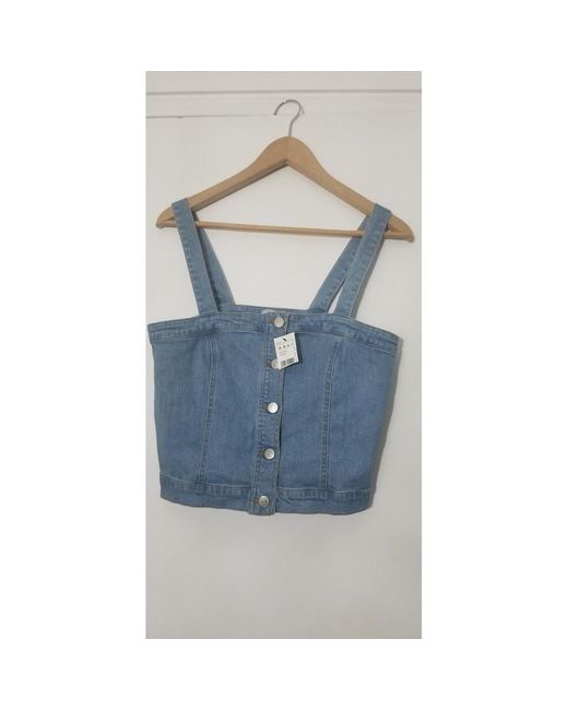 Blouses Top en jean Pimkie en coloris Blue