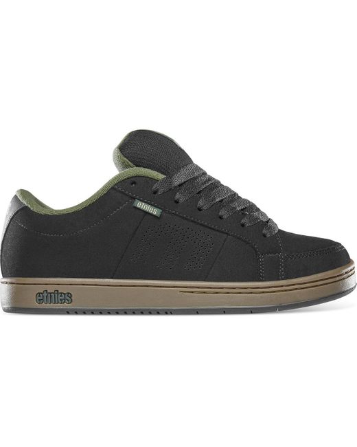 Chaussures de Skate KINGPIN BLACK GREEN GUM Etnies pour homme