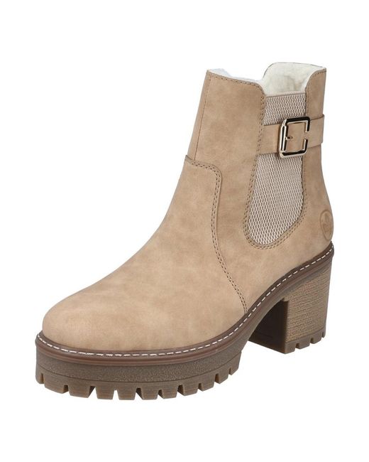 Bottines Rieker en coloris Natural