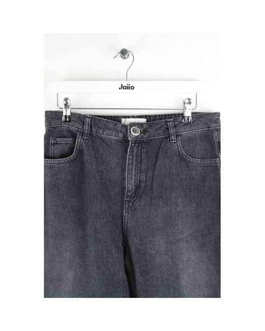 Jeans Jean bootcut en coton gris Ba&sh en coloris Gray