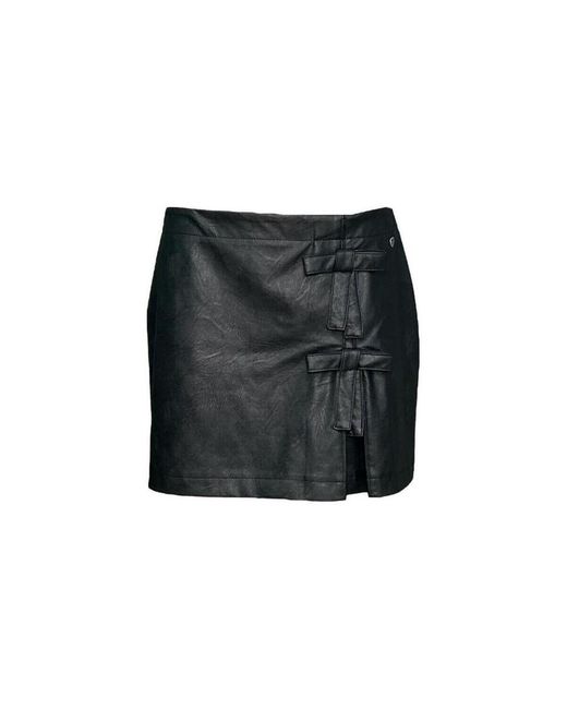 Jupes Courtes G0Kpha4000 Please en coloris Black