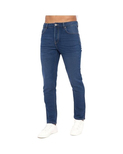 Jeans Lampoons Crosshatch pour homme en coloris Blue