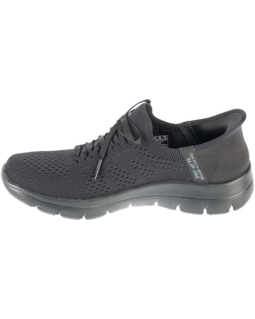 Baskets basses Slip-Ins: Summits - New Daily Skechers en coloris Black