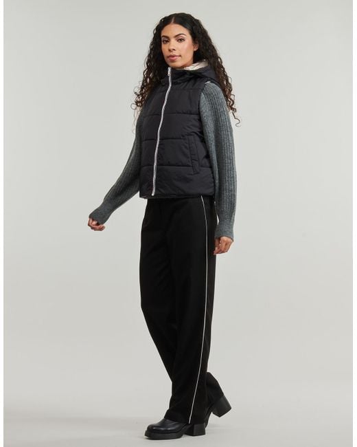 ONLY Black Daunenjacken Onlfry Reversible