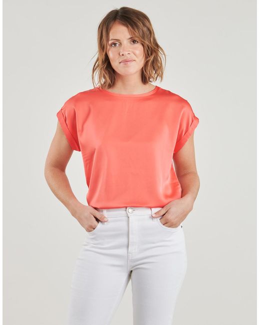 Vila Blouse Viellette in het Pink