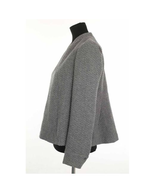 Blouses Top en laine gris Ba&sh en coloris Gray