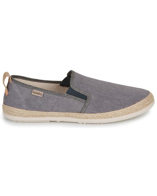 BAMBA by VICTORIA Espadrilles 5200155 in het Blue voor heren