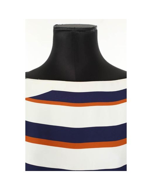 Robe Robe blanche KENZO en coloris Blue