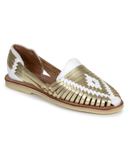 Sandali Bassi Ibarra di MAPACHE in Metallic