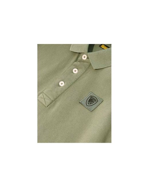 Polo Blauer pour homme en coloris Green