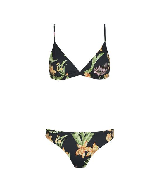 Roxy Bikini Pt Beach Classics Fixedtri Set in het Black