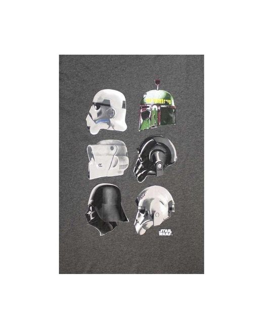 T-shirt Helmet Profiles Disney pour homme en coloris Black