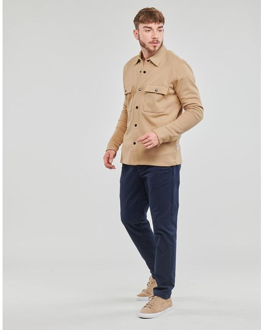 SELECTED Blazer Slhjackie Sweat Jacket in het Natural voor heren