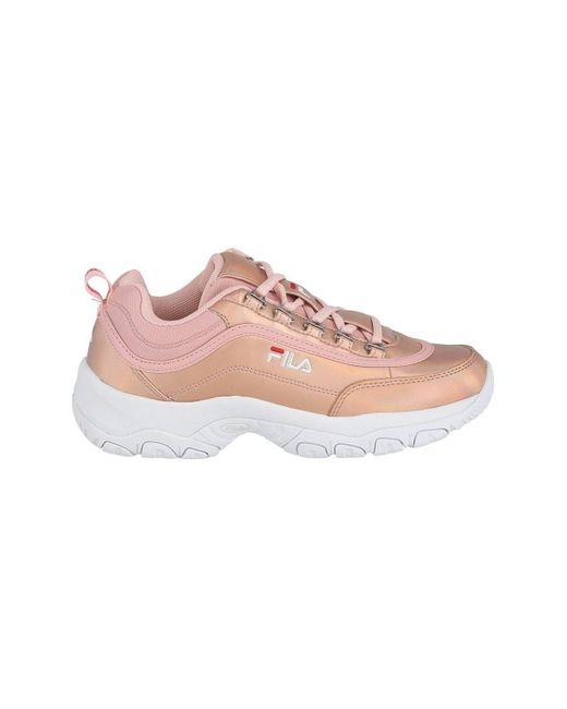 Baskets basses Strada Low Fila en coloris Pink