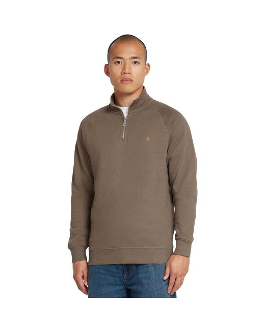 Sweat-shirt Jim Farah pour homme en coloris Brown