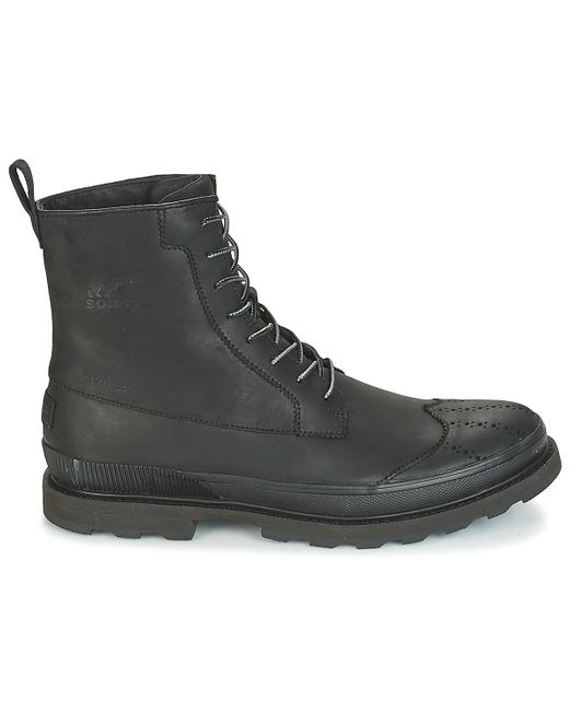 sorel wingtip boots