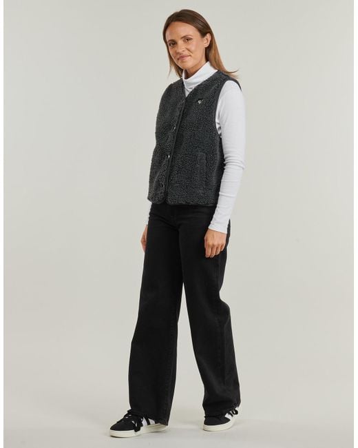 Polaire ICONIC TOWN VEST Roxy en coloris Gray