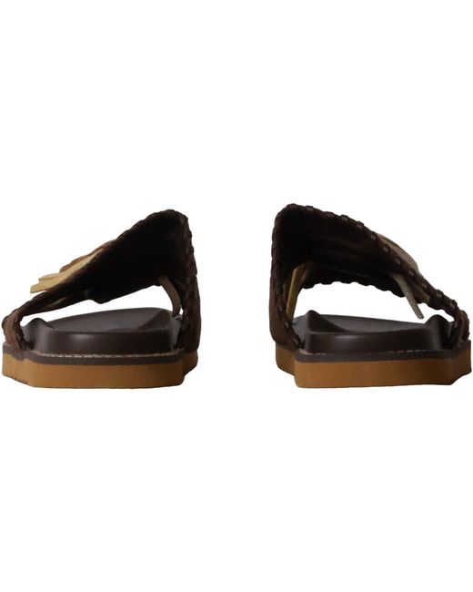 Mules Mules à Enfiler Joalice Paris Super Mode en coloris Brown