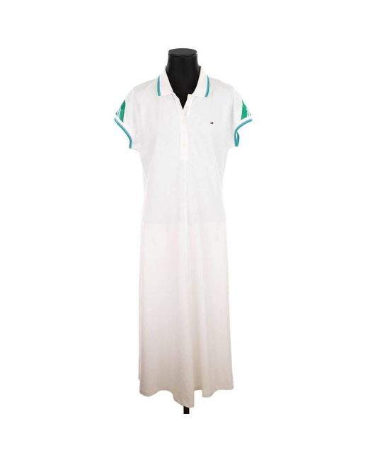 Robe Robe en coton Tommy Hilfiger en coloris White