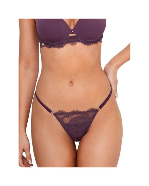 Strings String Ficelle Renatta Selmark en coloris Purple