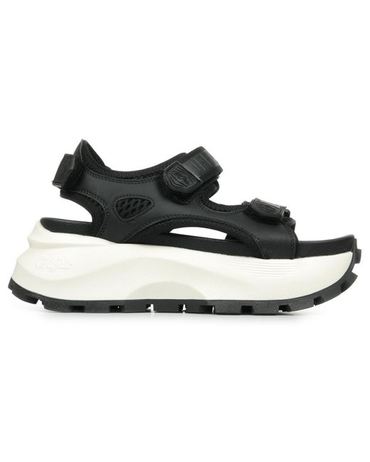 Buffalo Sandalen Manhatten Snd in het Black
