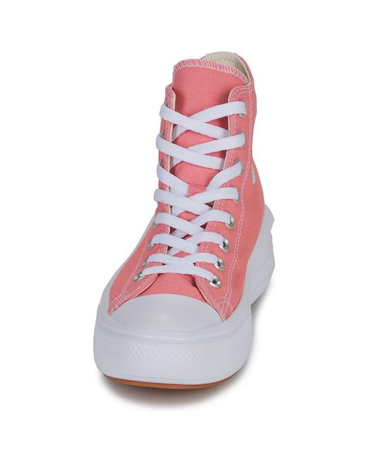 Converse Blue Turnschuhe Chuck Taylor All Star Move Platform Seasonal Color