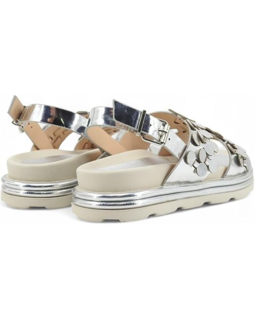 Chaussures CAFENOIR Sandalo Donna Argento GF9008 CafeNoir en coloris White