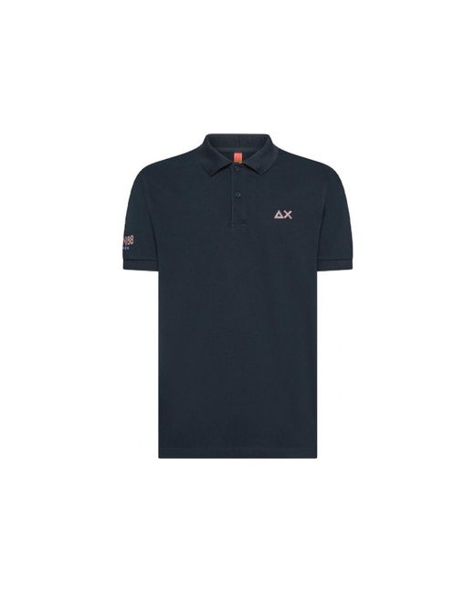 T-shirt Polo Logo Bleu Plage Sun 68 pour homme en coloris Blue