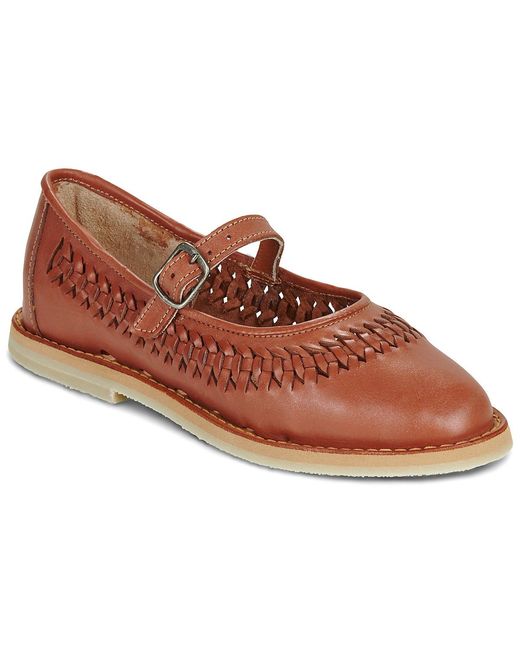 MAPACHE Ballerina's Sofia in het Brown