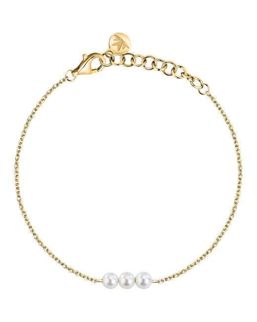 Bijoux Bracelet en argent 925/1000 recyclé et perle de culture Morellato en coloris Metallic