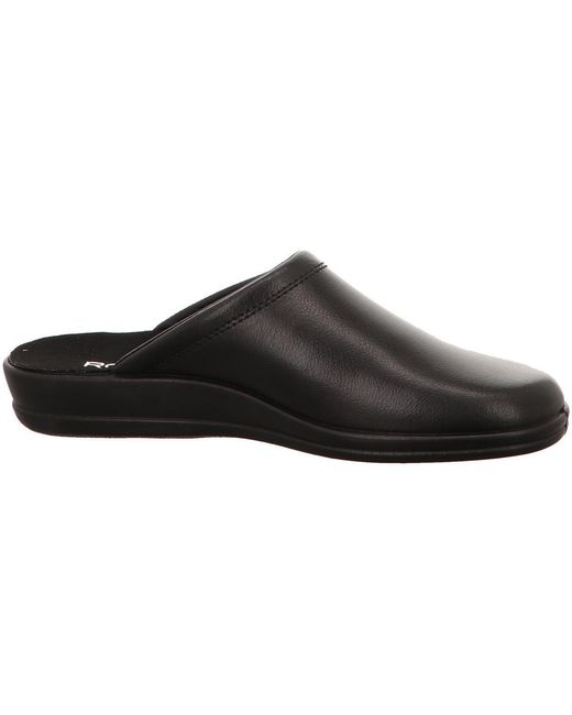 Chaussons Rohde pour homme en coloris Black