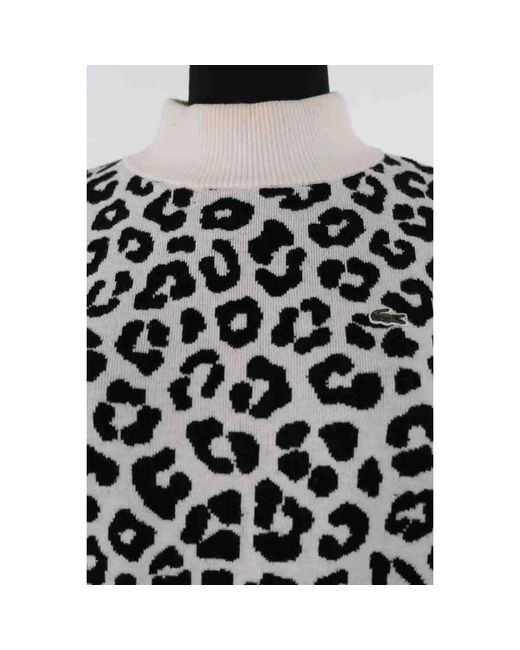 Pull Pull Lacoste en coloris Black