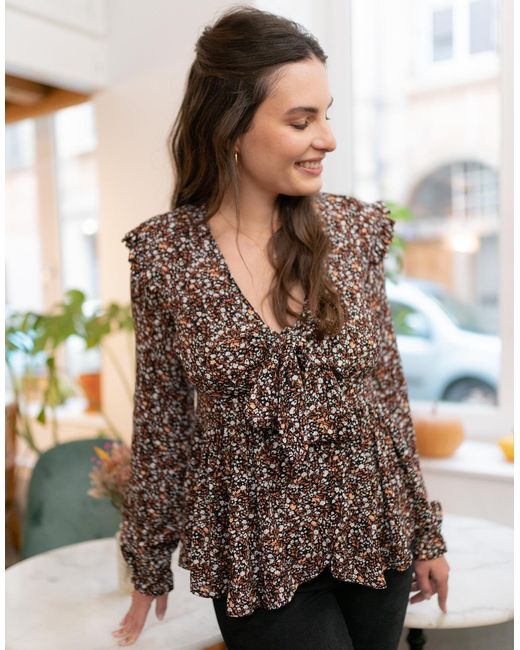Blouses Rossignol Celeste en coloris Brown