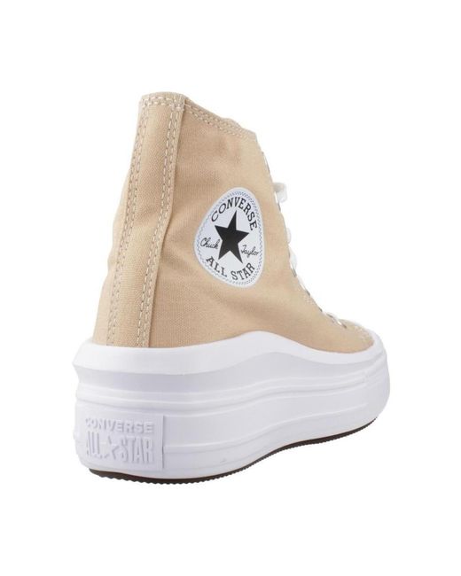 Baskets montantes CHUCK TAYLOR ALL STAR MOVE HI Converse en coloris White