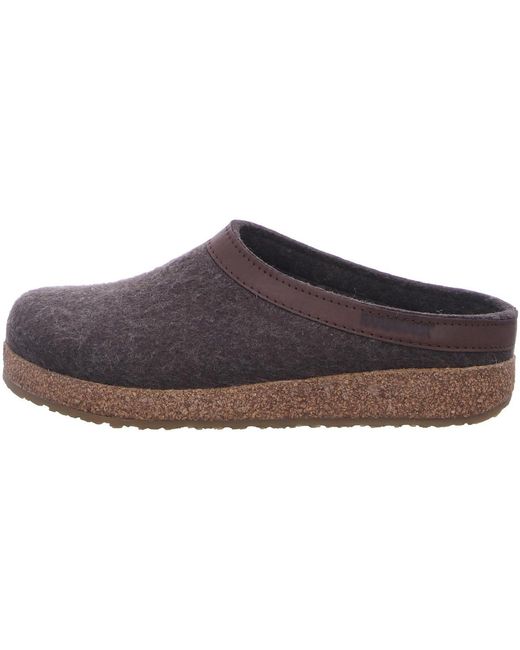Sabots Haflinger pour homme en coloris Brown