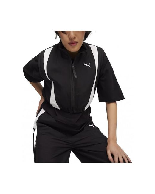 Veste DARE TO WOVEN VEST PUMA en coloris Black