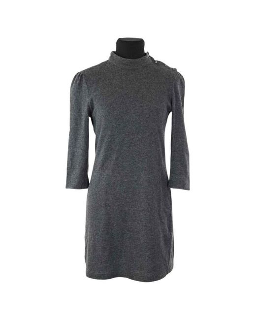 Robe courte Robe en laine grise Ba&sh en coloris Black