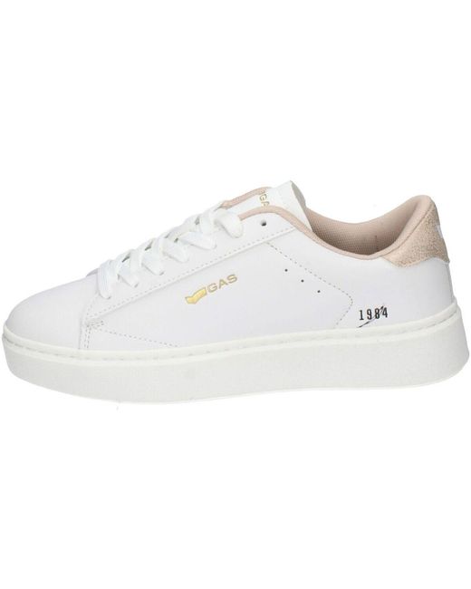 Baskets Basses Gas en coloris White